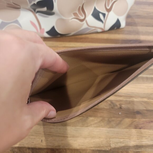 NWOT Kate Spade ♠️ Arch Spring Floral Tote Set w Small Zip Pouch - Picture 8 of 13